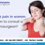 Neck pain in women: When to consult a neurosurgeon?