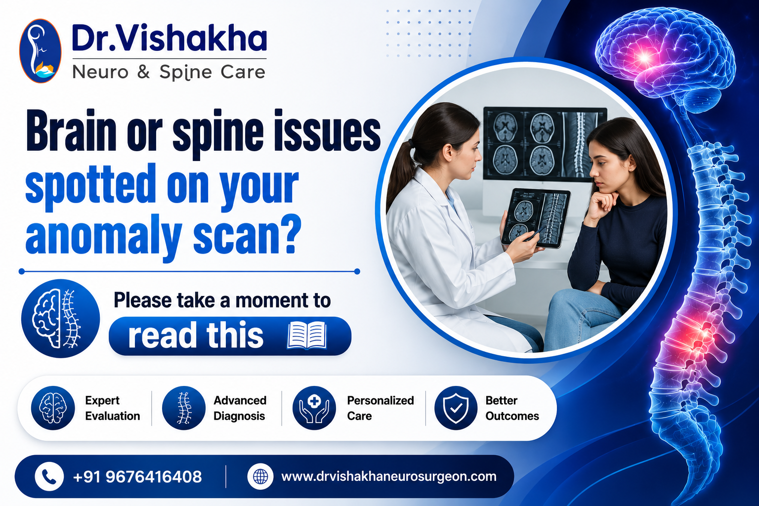 You are currently viewing Brain or spine issues spotted on your anomaly scan? Please take a moment to read this