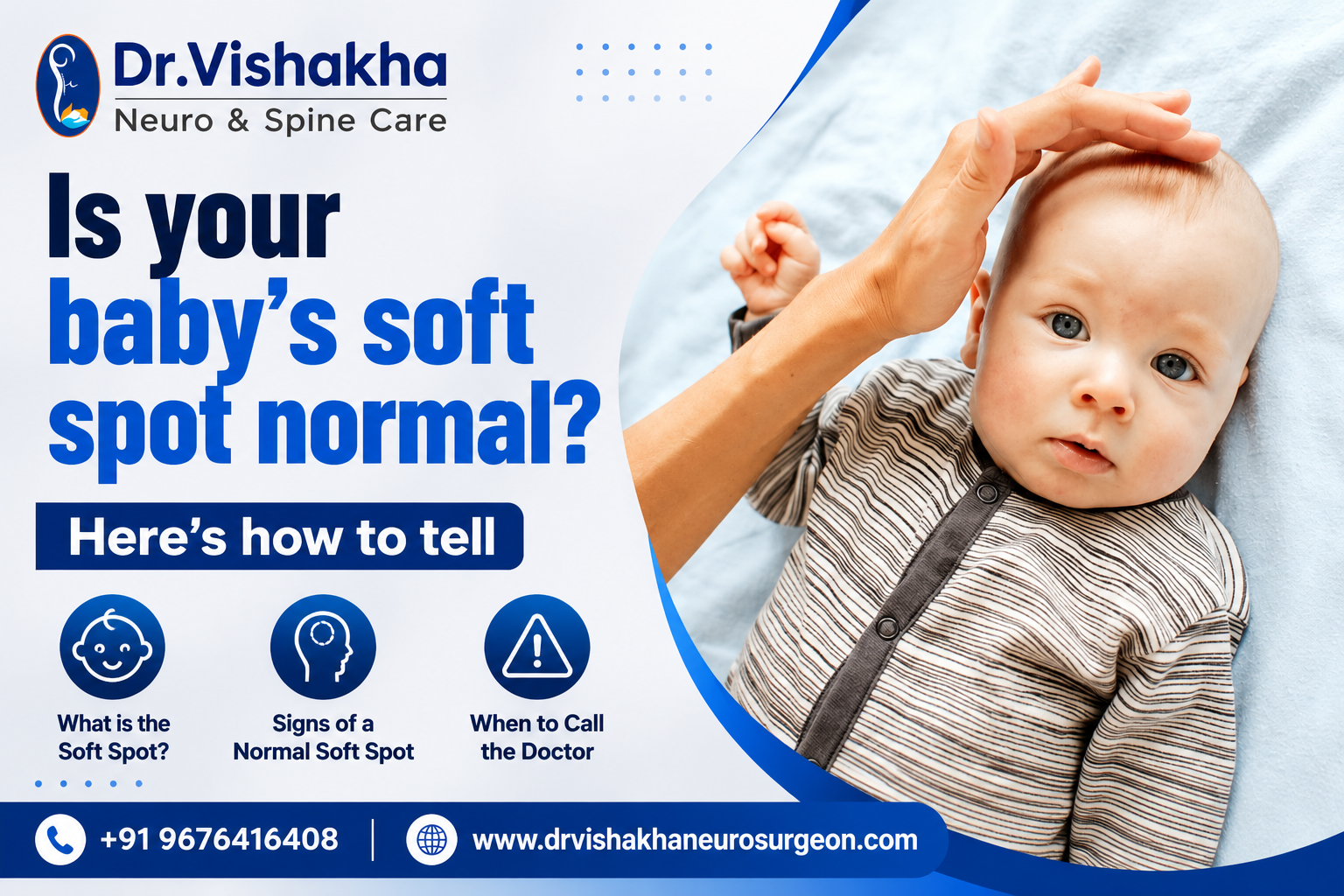 Read more about the article Is your baby’s soft spot normal? Here’s how to tell – Dr Vishakha explains