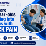 Why are 12-year-olds walking into clinics with back pain?