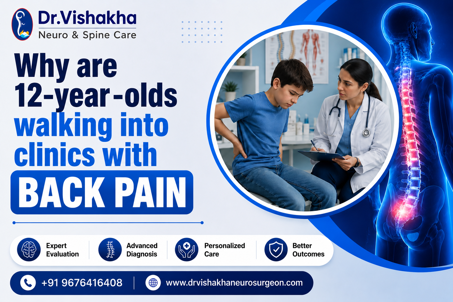 You are currently viewing Why are 12-year-olds walking into clinics with back pain?