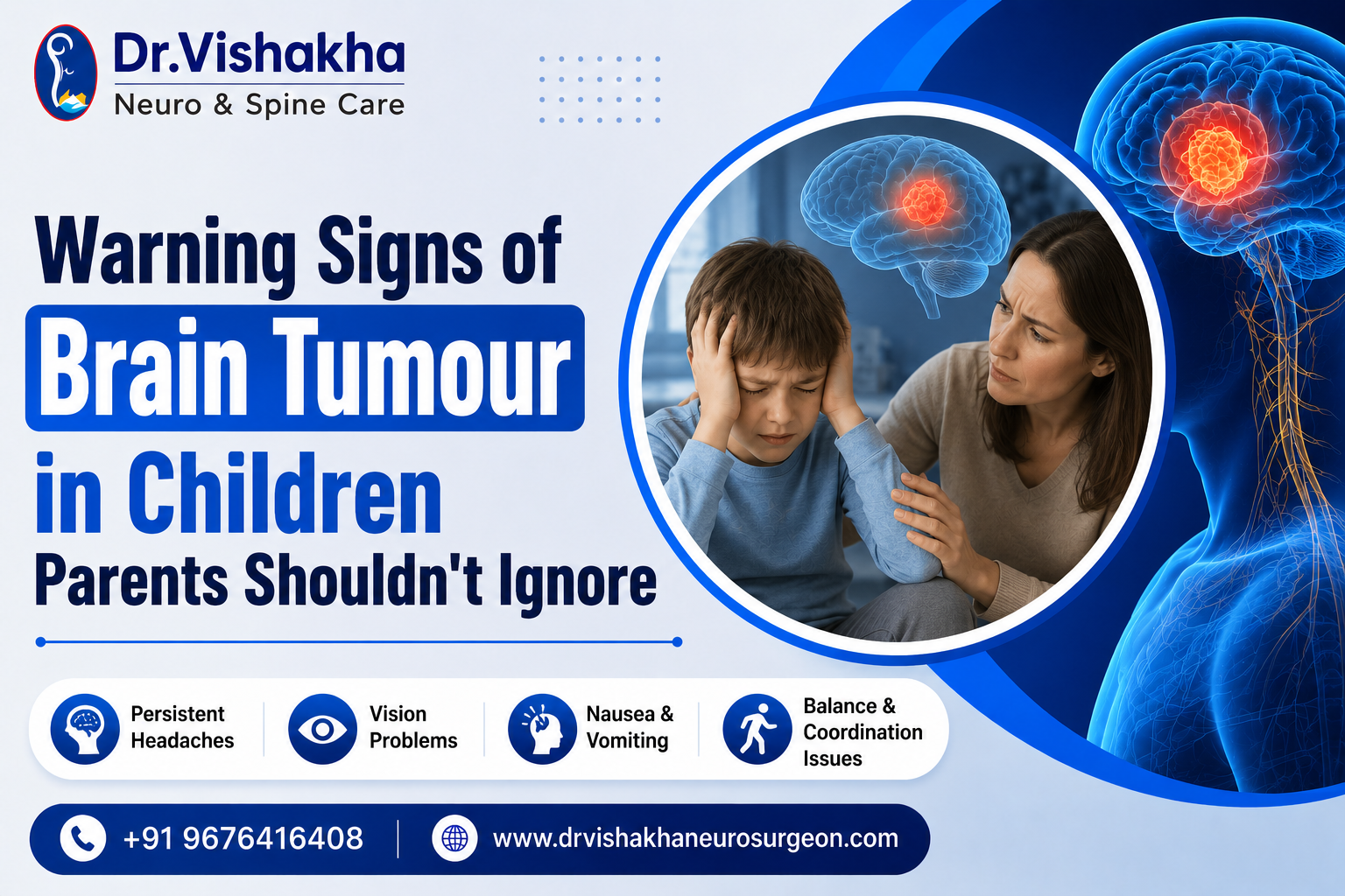 You are currently viewing Warning Signs of a Brain Tumour in Children Parents Shouldn’t Ignore