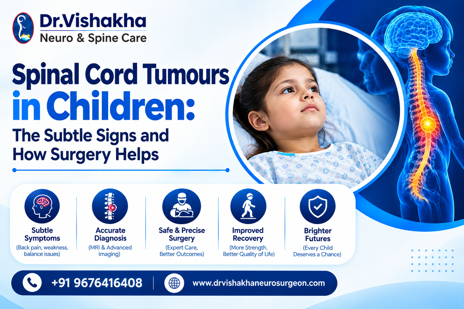 You are currently viewing Spinal Cord Tumours in Children: The Subtle Signs and How Surgery Helps